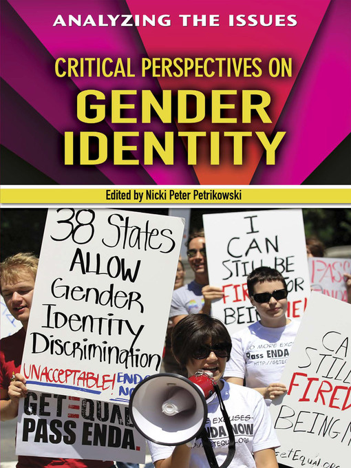 Title details for Critical Perspectives on Gender Identity by Elizabeth Schmermund - Available